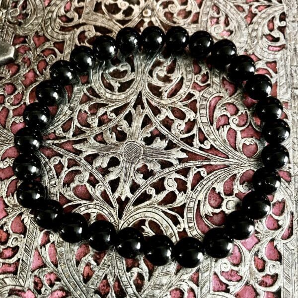 bracelet de tourmaline noire