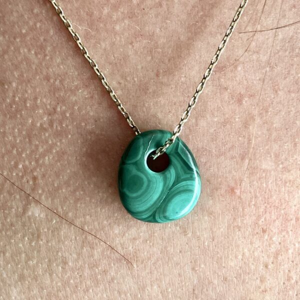 pendentif malachite