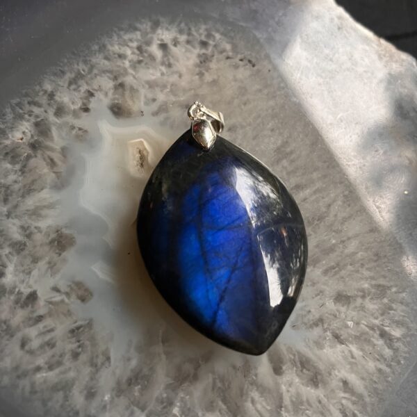 pendentif en labradorite